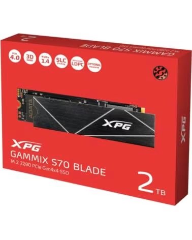 ADATA XPG SSD GAMMIX S70 BLADE 2TB PCIe 4 0 NVMe