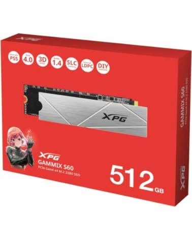 ADATA XPG SSD GAMMIX S60 512GB PCIe Gen4 x4