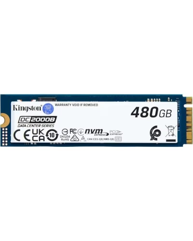 KINGSTON DISCO DURO INTERNO SSD DATA CENTER DC2000B 480GB M2 PCIE 40