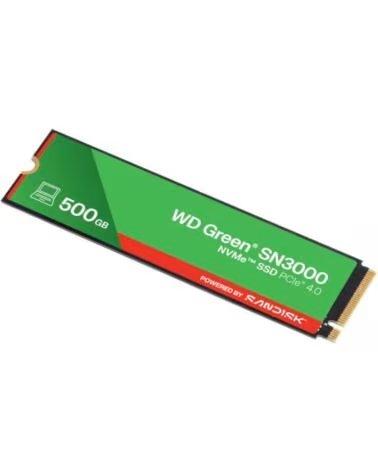 WESTERN DIGITAL WD Green SN3000 SSD 500GB PCIe Gen4 NVMe