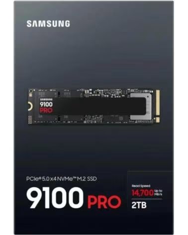 SAMSUNG 9100 PRO SSD 2TB PCIe 5 0 14700 MB-s