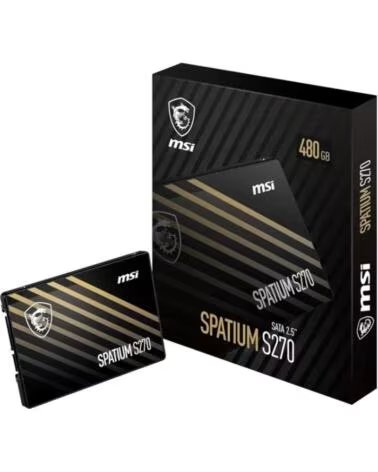 MSI SSD Spatium S270 480Gb 2 5 Sata 3 6Gbps