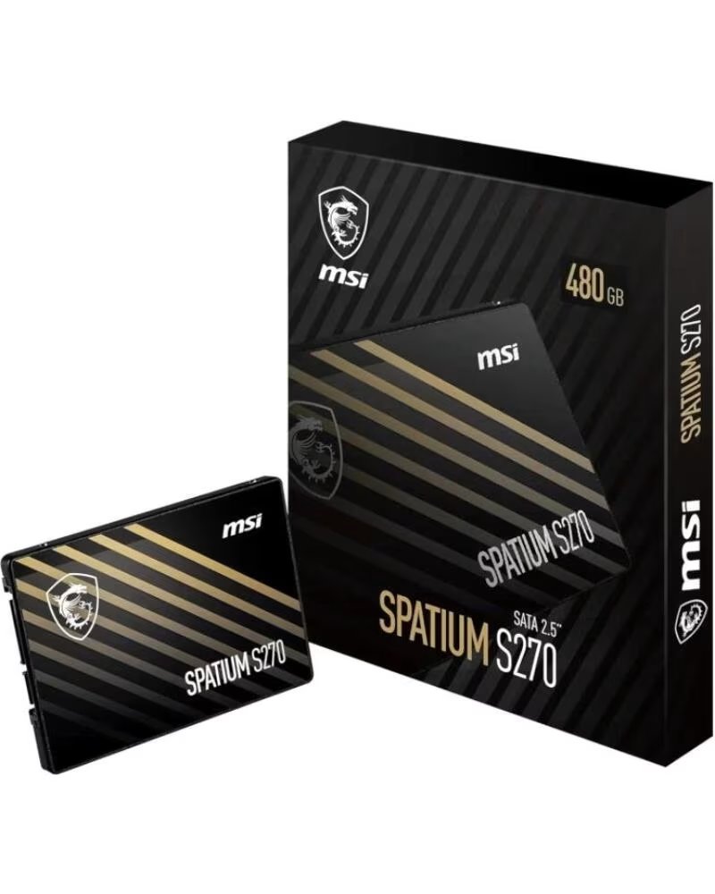 MSI SSD Spatium S270 480Gb 2 5 Sata 3 6Gbps