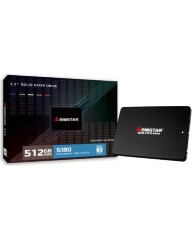 BIOSTAR SSD S180 512Gb 2 5 SATA3 6Gb-s 512Mbs