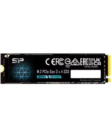 SILICON POWER SP P34A60 128GB SSD M 2 PCIe Gen3x4 Nvme