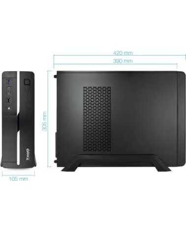 TOOQ Caja Micro ATX-ITX TQC-3005U3 500W USB3 0