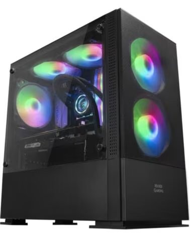 MARS GAMING Caja ordenador mcz premium negro micro atx 1 x 3 0 2 x usb 2 0 2 x 120mm frgb