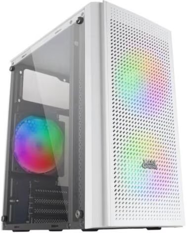 MARS GAMING Caja ordenador mc300w white micro - atx 1 x usb 3 0 2 x usb 2 0 3 x 120mm frgb