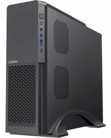 COOLBOX CAJA MATX T313 SLIM FTE 500GR-S 500W USB-C