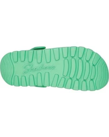 Clogs für Damen SKECHERS 111371 - FOAMIES ARCH FIT FOOTSTEPS ZUEC GRN