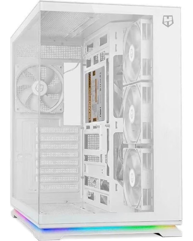 NOX Semitorre ATX HUMMER GALAXY ARGB Blanca