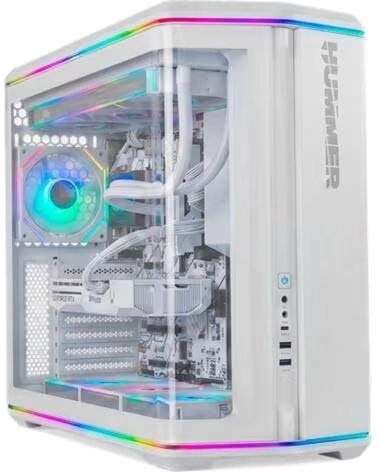 NOX Semitorre ATX Hummer Anvil Cristal Curv Blanco