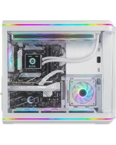 NOX Semitorre ATX Hummer Anvil Cristal Curv Blanco