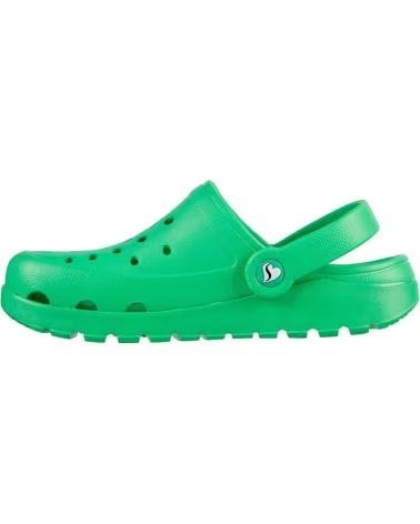 Clogs für Damen SKECHERS 111371 - FOAMIES ARCH FIT FOOTSTEPS ZUEC GRN