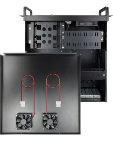 TOOQ Caja RACK-406N-USB3 4U 19 ATX Sin F A Negro
