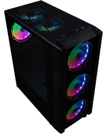 HIDITEC Semitorre V30 PRO ARGB Cristal Templado