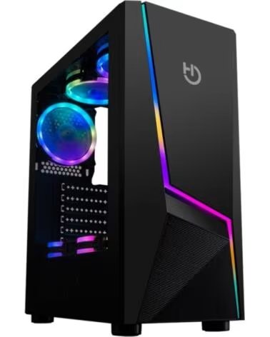HIDITEC Semitorre V20 PRO ARGB Cristal Templado