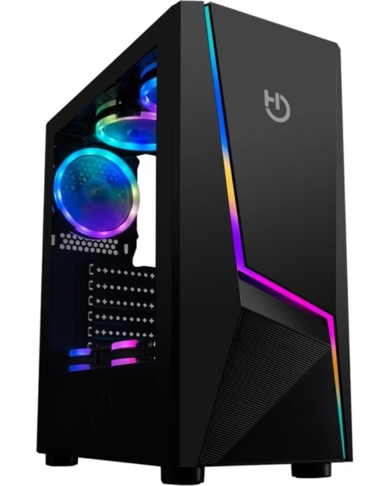 HIDITEC Semitorre V20 PRO ARGB Cristal Templado