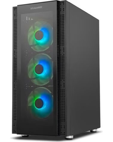 NOX Caja ordenador gaming hummer horus atx 1 x usb 3 0 2 x usb 2 0 4 x 120mm argb