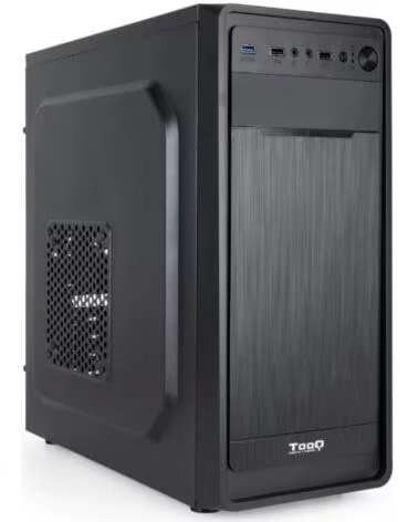 TOOQ Caja SemitorreTQC-5701U3C-B Sin Fuente Negra