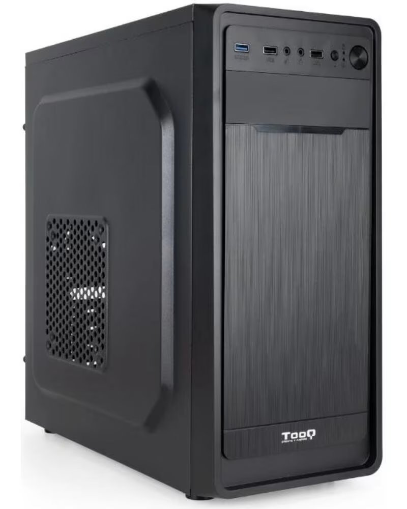 TOOQ Caja SemitorreTQC-5701U3C-B Sin Fuente Negra