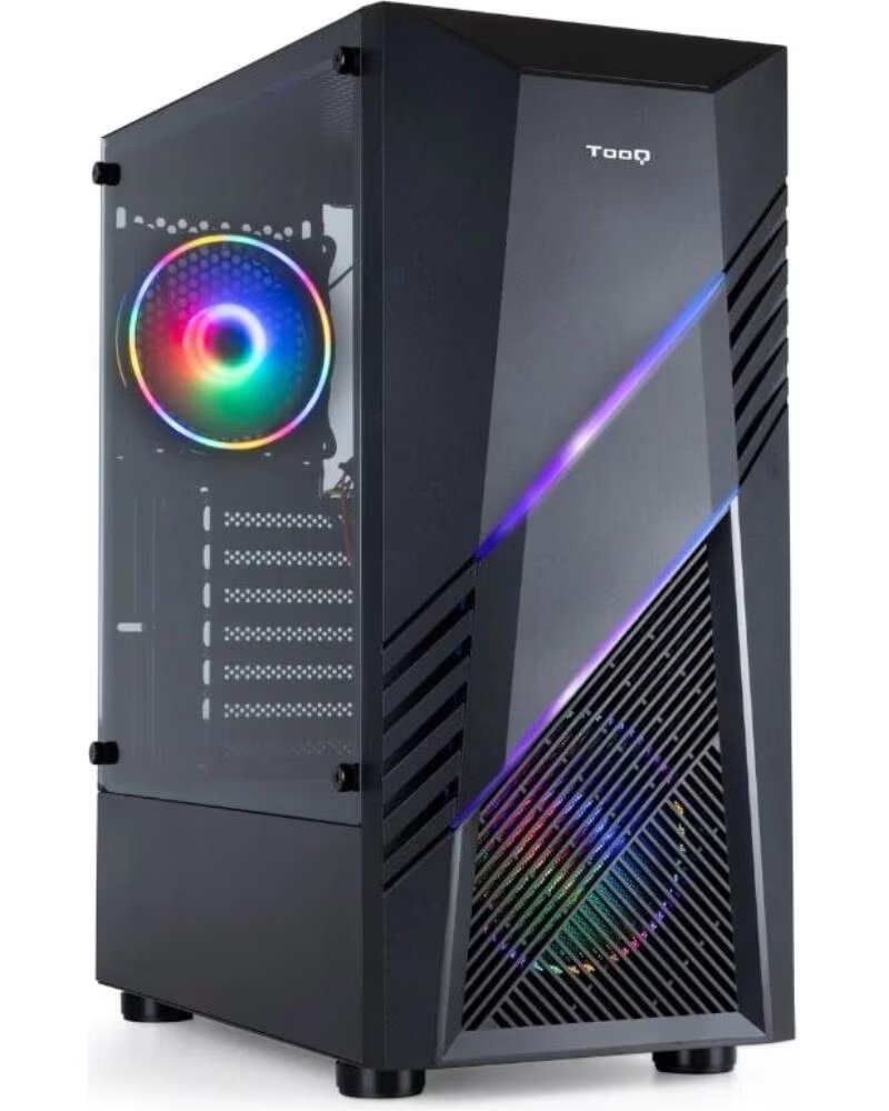 TOOQ Caja Semitorre Gaming TQGCC102-B BIOHAZARD
