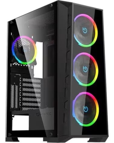 HIDITEC Caja ATX MH12 Glass ARGB USB 3 1 TYPE-C