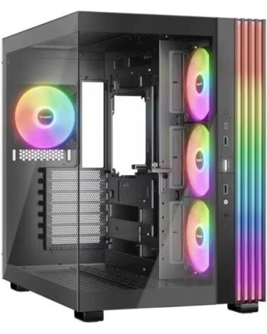 BE QUIET Caja Light Base 600 LX Black