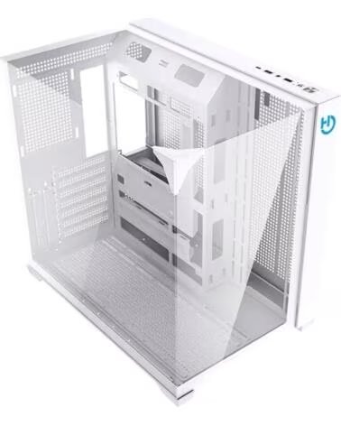 HIDITEC Caja ATX Gaming Sky White USB 3 1 TYPE-C