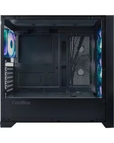 COOLBOX Caja Gaming ATX GE-2000 DualView Sin Fuent