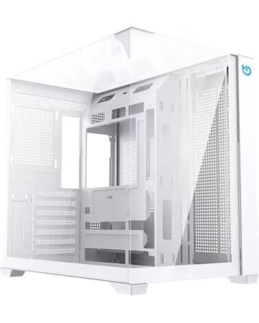 HIDITEC Caja ATX Gaming Sky White USB 3 1 TYPE-C