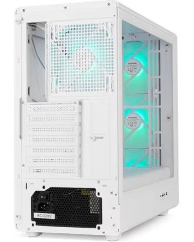 NOX Semitorre Hummer AERO ARGB Blanc x4 Vent 140m