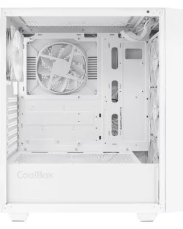 COOLBOX Caja Gaming ATX GA300 GRIDLINE White