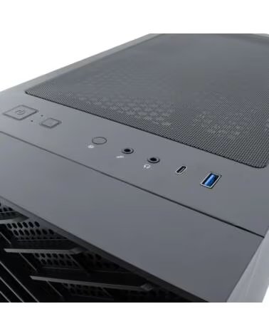 COOLBOX Caja Gaming ATX GA300 GRIDLINE Black
