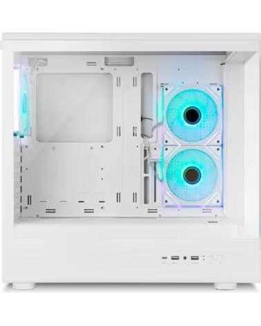 NOX Semitorre HUMMER SIGNAL Frameless ARGB Blanco