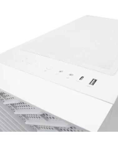 COOLBOX Caja Gaming ATX GA300 GRIDLINE White