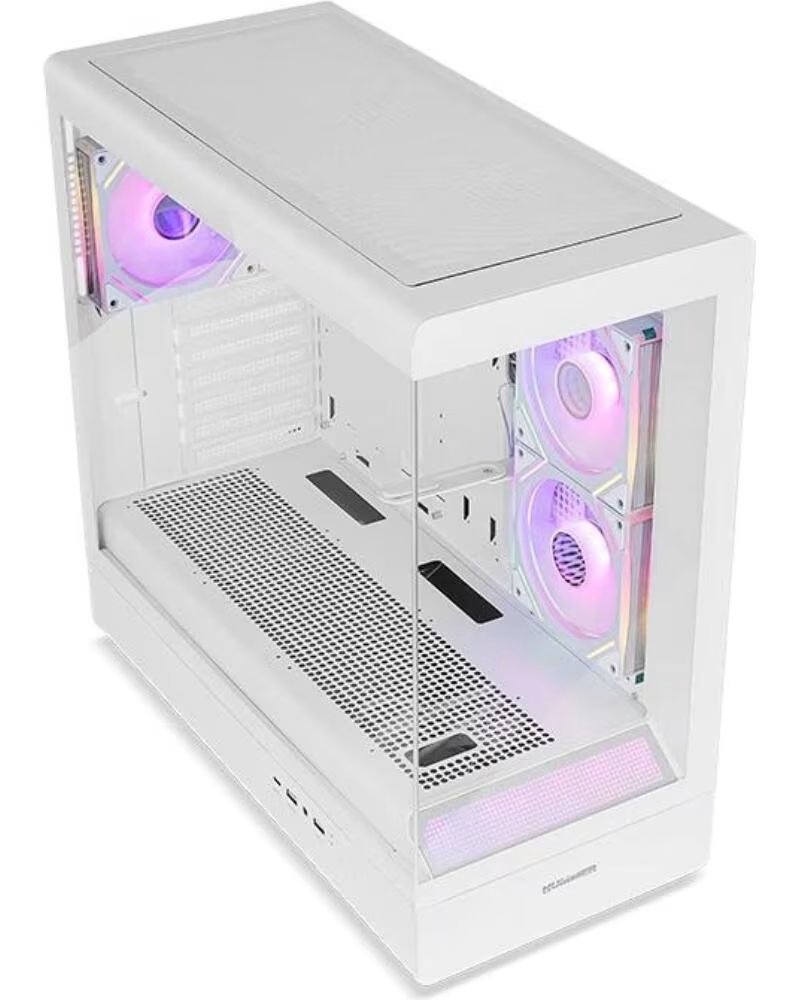 NOX Semitorre HUMMER SIGNAL Frameless ARGB Blanco