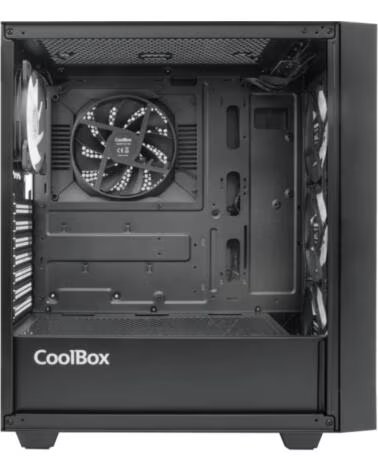 COOLBOX Caja Gaming ATX GA300 GRIDLINE Black