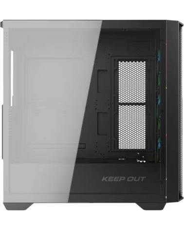 KEEP OUT Caja M-Atx KO XC-500 ARGB Usb3 BlackGlass