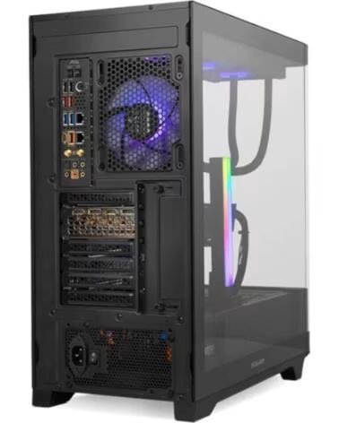 NOX Semitorre HUMMER ETHER Cristal Curvo Negro