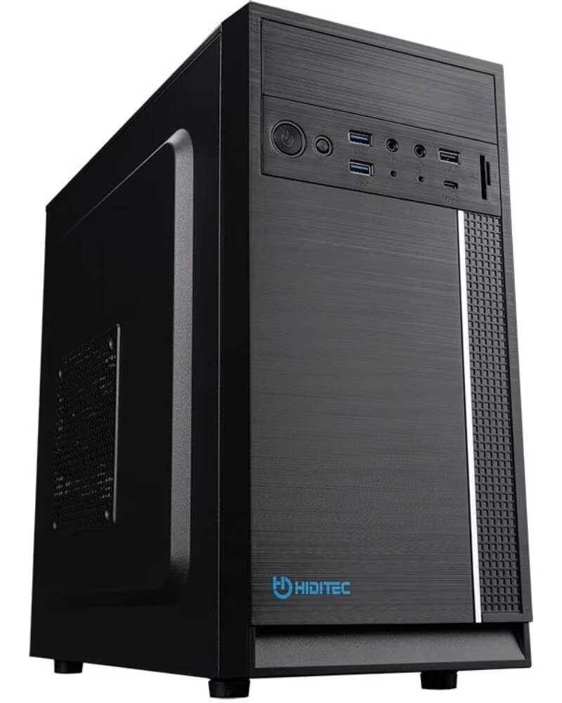 HIDITEC Caja Micro Atx Q5 PRO USB 3 1 TYPE-C PSU