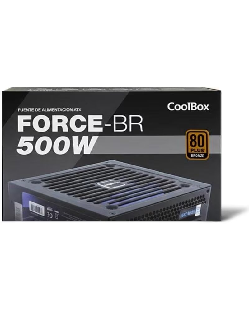 COOLBOX Fuente AL ATX FORCE-BR500 BRONZE Retail