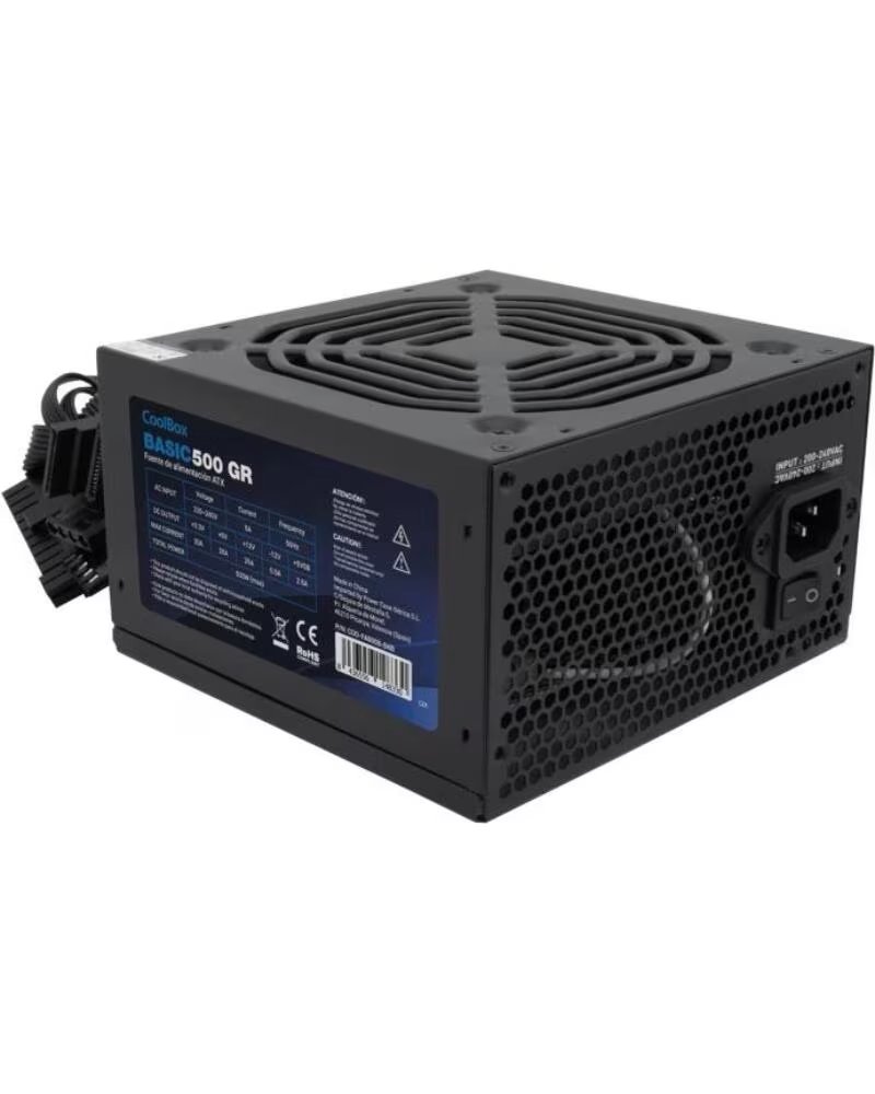 COOLBOX Fuente Alim 204 pin ATX BASIC 500W