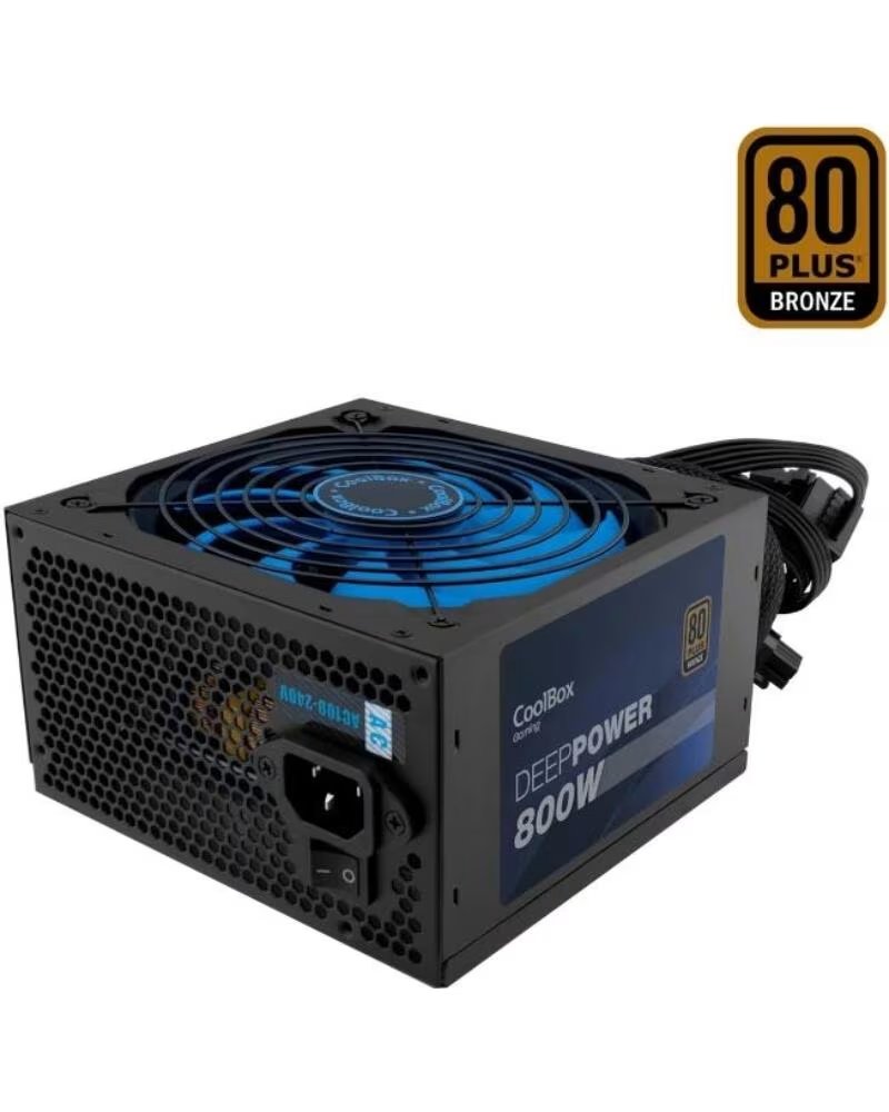 COOLBOX Gaming Fuente Al DeepPower 800w 80bronz