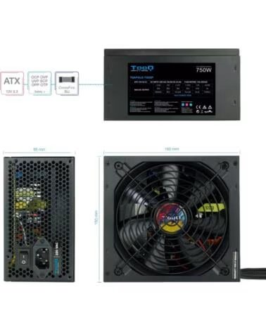 TOOQ Fuente Alimentacion TQAPOLO-750SP 750W