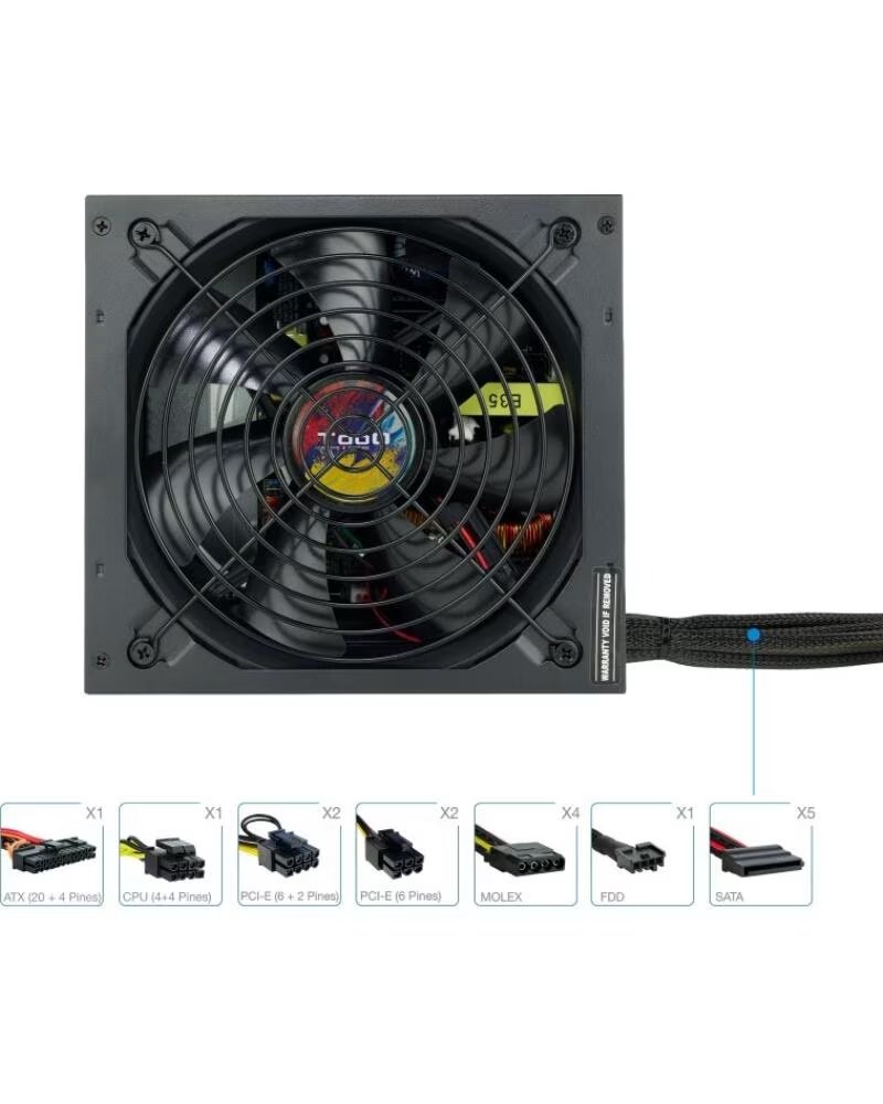 TOOQ Fuente Alimentacion TQAPOLO-750SP 750W
