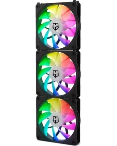 NOX HUMMER EASYLINK ARGB FANS KIT NEGROS