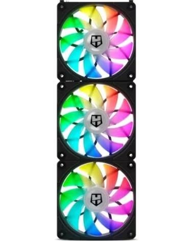 NOX HUMMER EASYLINK ARGB FANS KIT NEGROS
