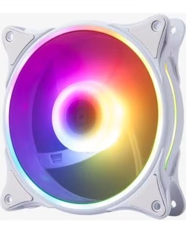 HIDITEC Ventilador Gaming ARGB-N-18 WHITE 120 MM
