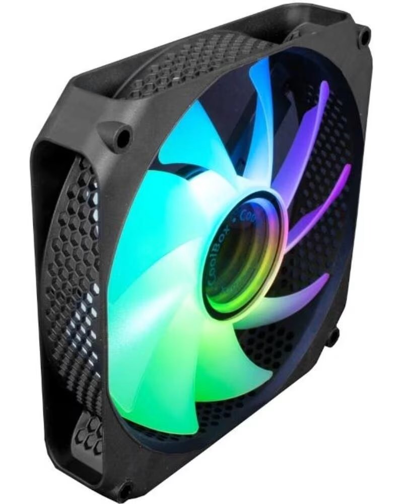 COOLBOX Gaming Ventilador aux INFINITY 12cm A-RGB